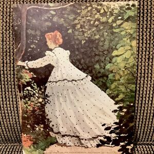 Claude Monet Print “Woman in the garden” 1866